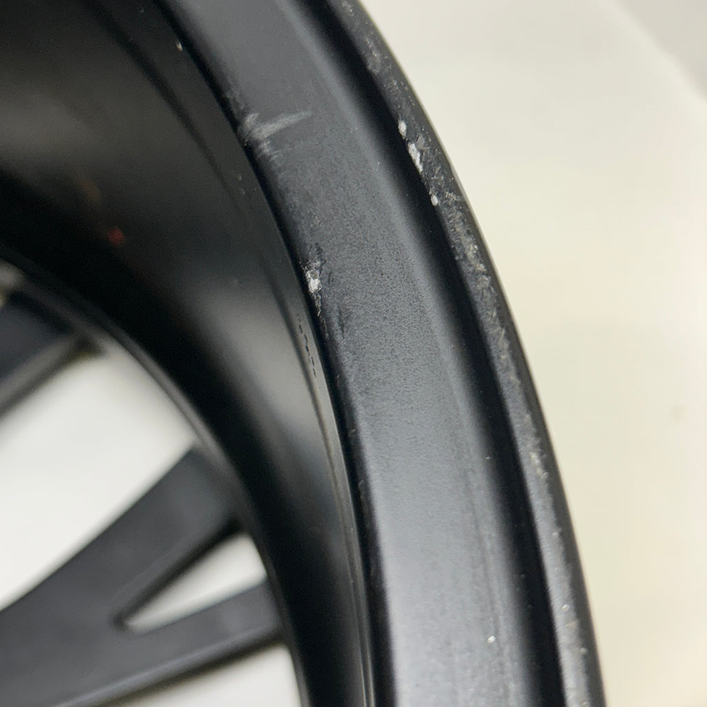 BMW  10 Y SPOKE 19X8 5X112 ET +30 BLACK WHEEL, SCRATCHES & SCUFFS  36116885455