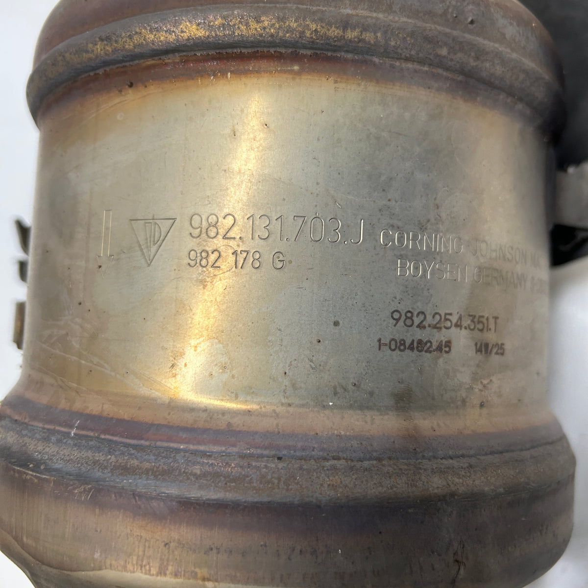 PORSCHE CAYMAN GT4 982 CATALYTIC CONVERTER LEFT AND RIGHT  982131703J