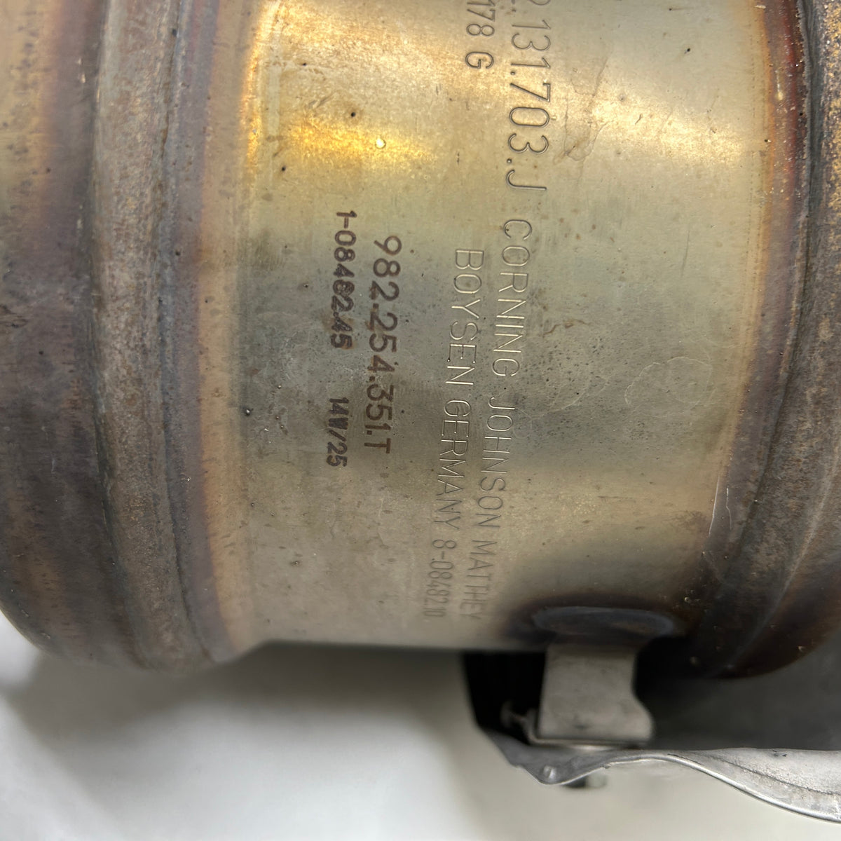 PORSCHE CAYMAN GT4 982 CATALYTIC CONVERTER LEFT AND RIGHT  982131703J