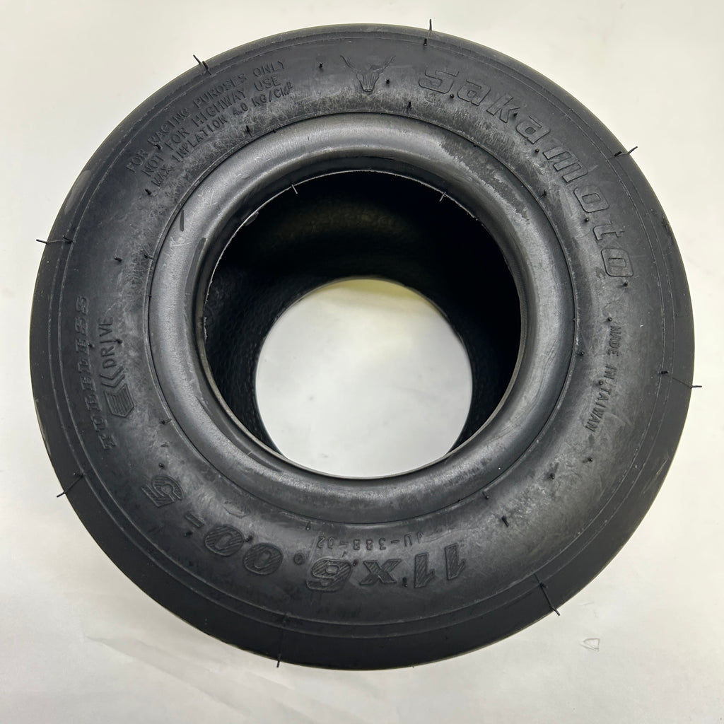 SAKAMOTO 11X6.00-5 TUBLESS GO KART TIRE 10 UNITS  7R1CG21