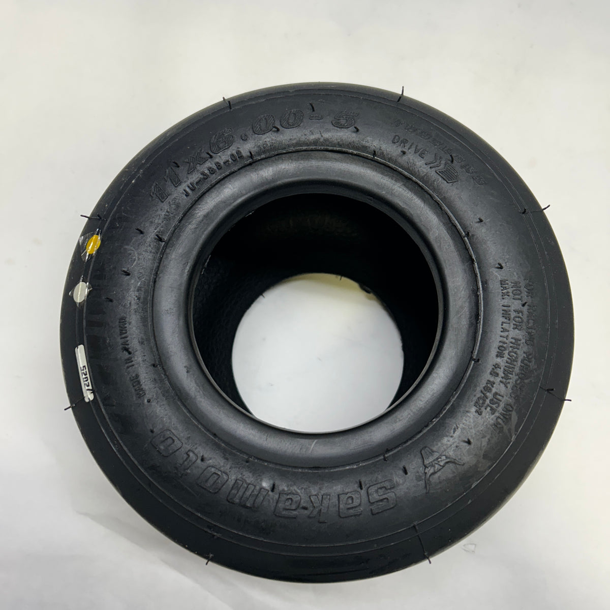 SAKAMOTO 11X6.00-5 TUBLESS GO KART TIRE 10 UNITS  7R1CG21