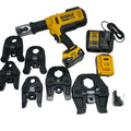 DEWALT CORDLESS PRESS TOOL KIT FOR 1/2"-2" PIPE PISTOL GRIP  DCE200M2K