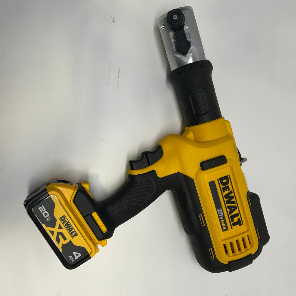 DEWALT CORDLESS PRESS TOOL KIT FOR 1/2"-2" PIPE PISTOL GRIP  DCE200M2K