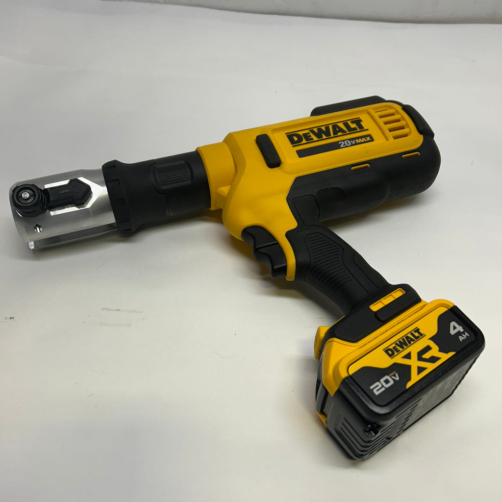DEWALT CORDLESS PRESS TOOL KIT FOR 1/2"-2" PIPE PISTOL GRIP  DCE200M2K