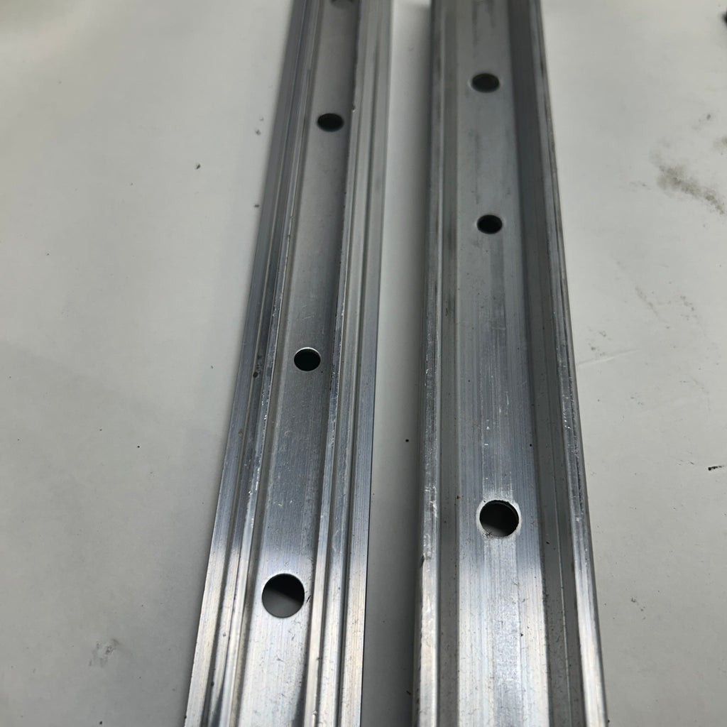 MAGLINER HAND TRUCK 500 LB SINGLE LOOP SILVER ALUMINUM MISSING PARTS  HMK15AUAC