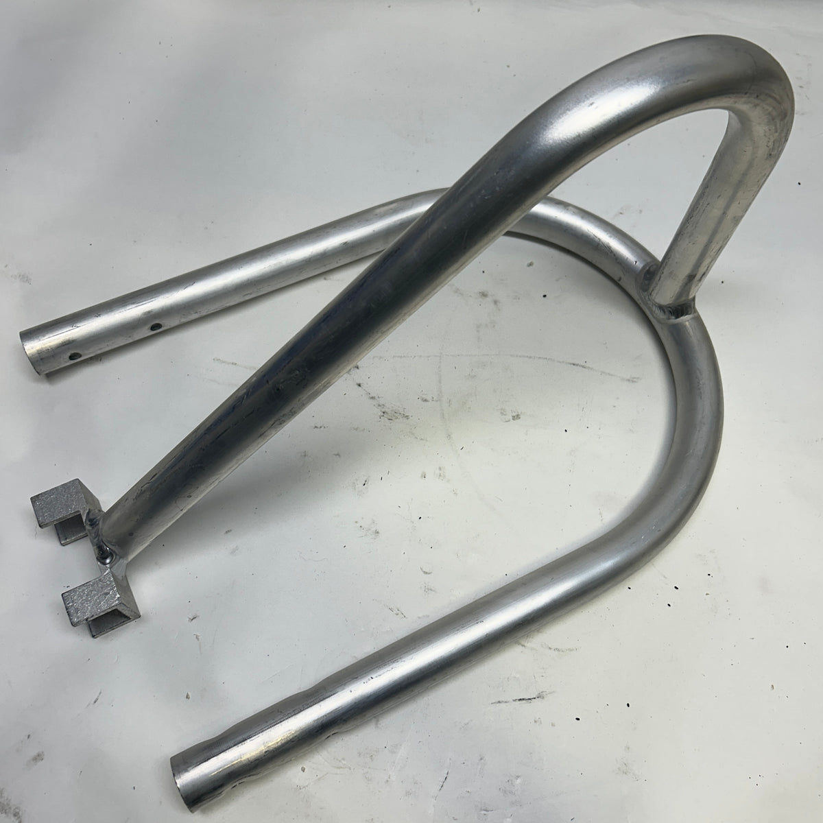 MAGLINER HAND TRUCK 500 LB SINGLE LOOP SILVER ALUMINUM MISSING PARTS  HMK15AUAC