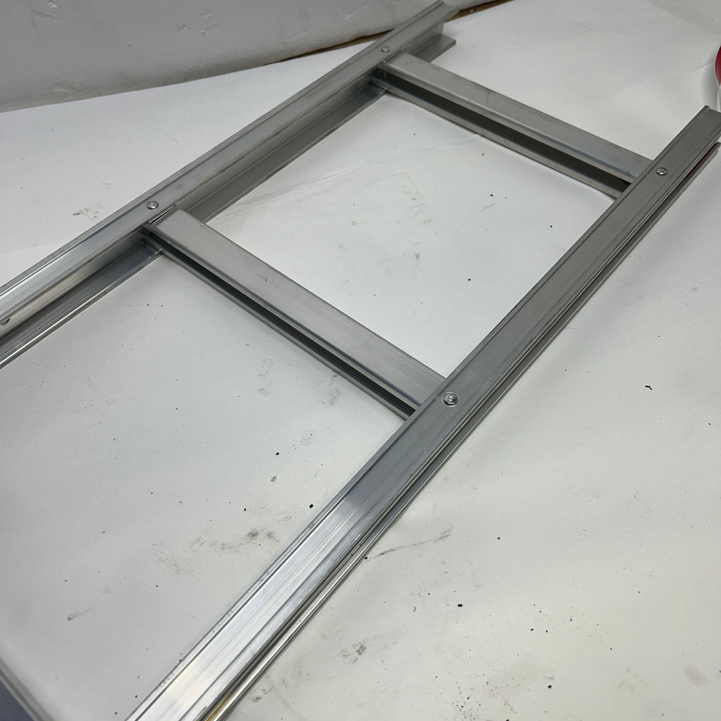 MAGLINER HAND TRUCK 500 LB SINGLE LOOP SILVER ALUMINUM MISSING PARTS  HMK15AUAC