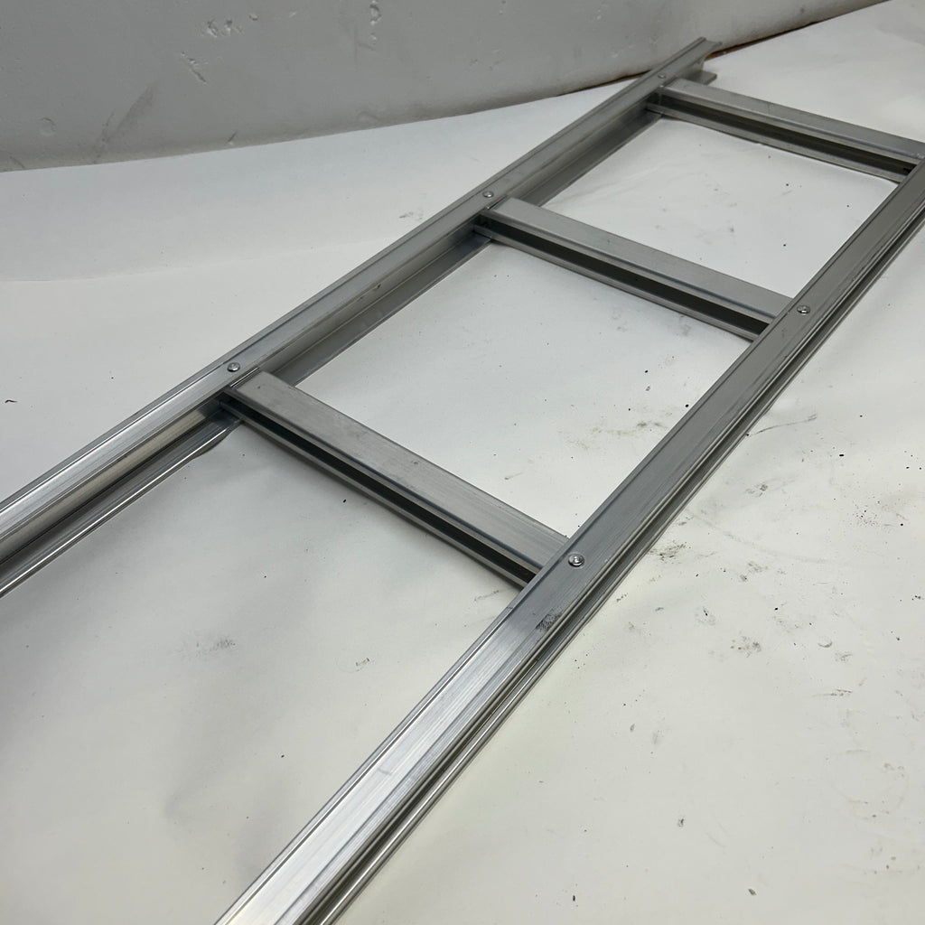 MAGLINER HAND TRUCK 500 LB SINGLE LOOP SILVER ALUMINUM MISSING PARTS  HMK15AUAC