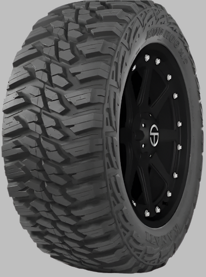 2 NEW KANATI MUD HOG M/T LT 37 12.5 17 124Q LRE 10PLY MUD TERRAIN TIRES L1737125D
