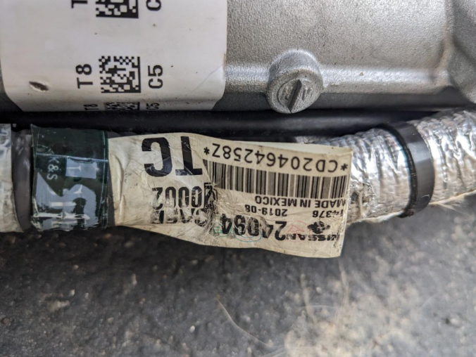 NISSAN ALTIMA 19-20 POWER STEERING RACK & PINION JTEKT JG517-000294 BRST1 49001 6CA2C