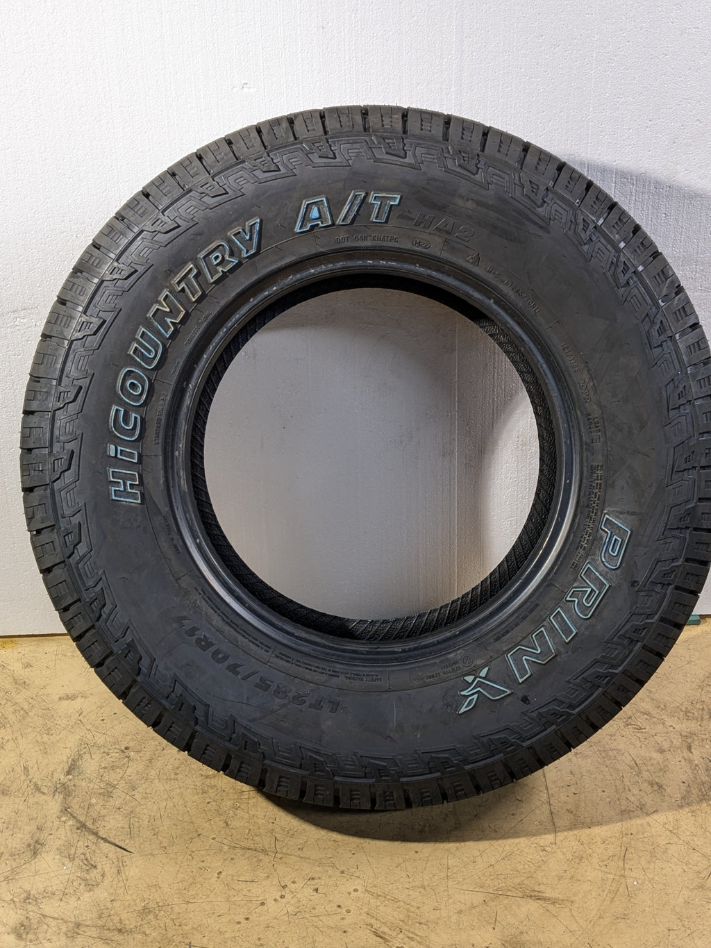 PRINX HICOUNTRY A/T RWL LT 285 70 17 121/118S LRE 10 PLY ALL TERRAIN TIRE 9285250405