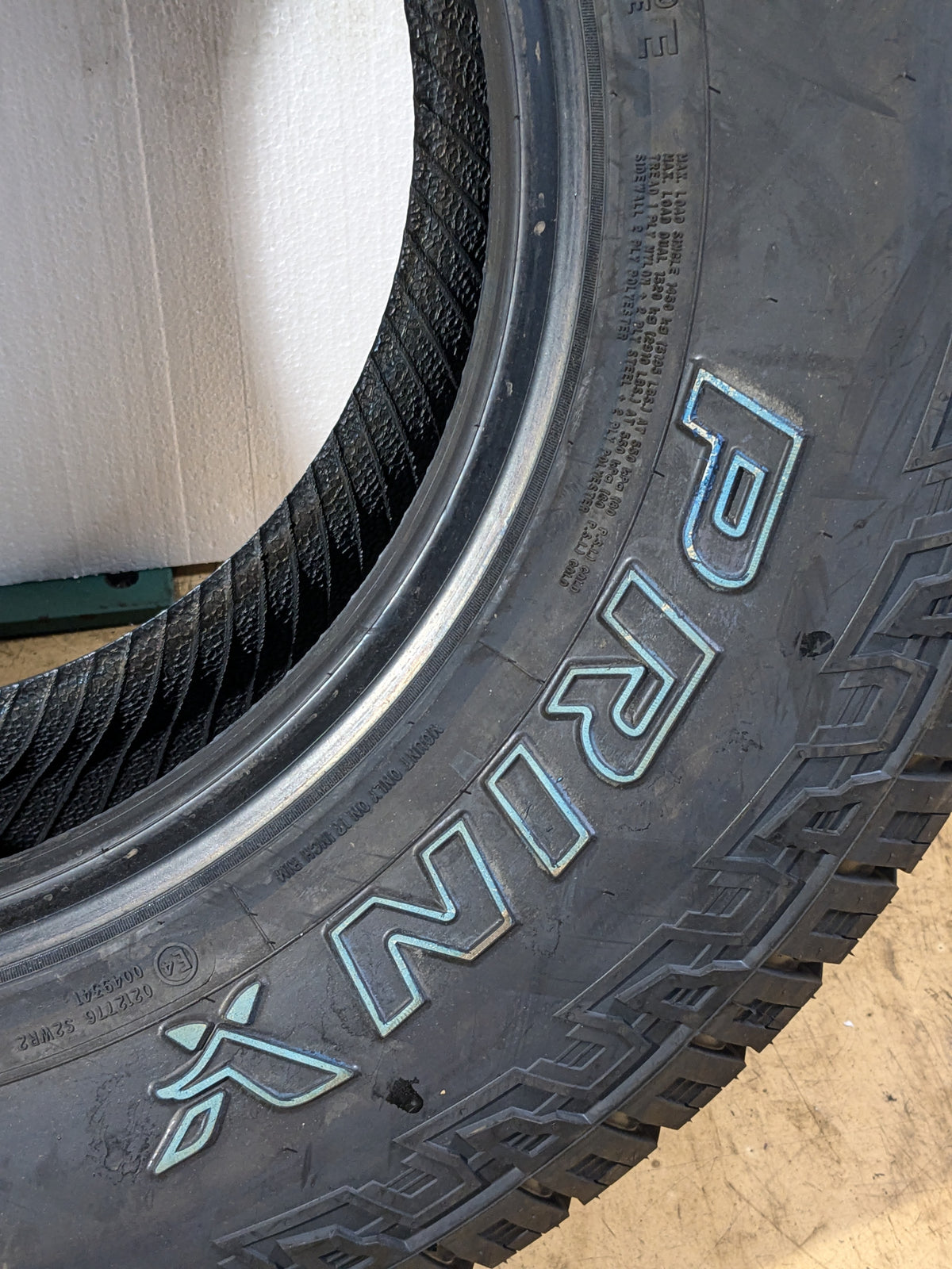 PRINX HICOUNTRY A/T RWL LT 285 70 17 121/118S LRE 10 PLY ALL TERRAIN TIRE 9285250405