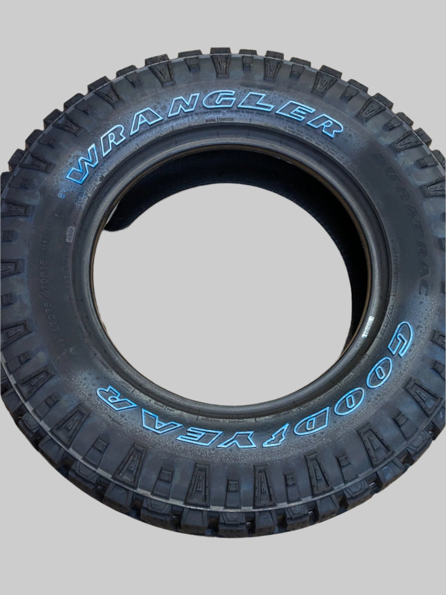GOODYEAR WRANGLER DURATRAC RWL LT 275 70 18 125/122R ALL TERRAIN TIRE 312065027