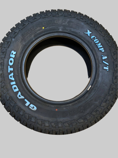 GLADIATOR X COMP A/T LT 295 70 18 129/126S 10PLY ALL TERRAIN TIRE 1932368793
