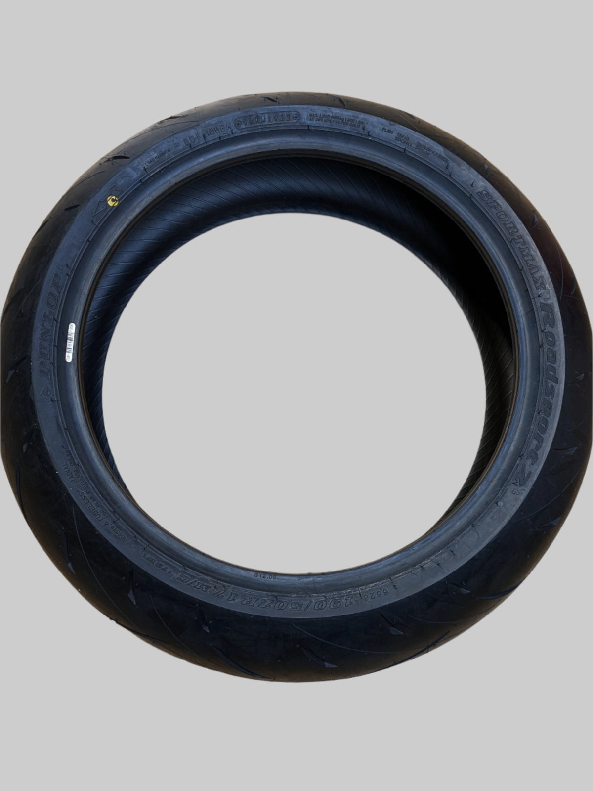 DUNLOP SPORTMAX ROADSPORT 2 BSW 190 50 17 73W REAR MOTORCYCLE TIRE 45238822