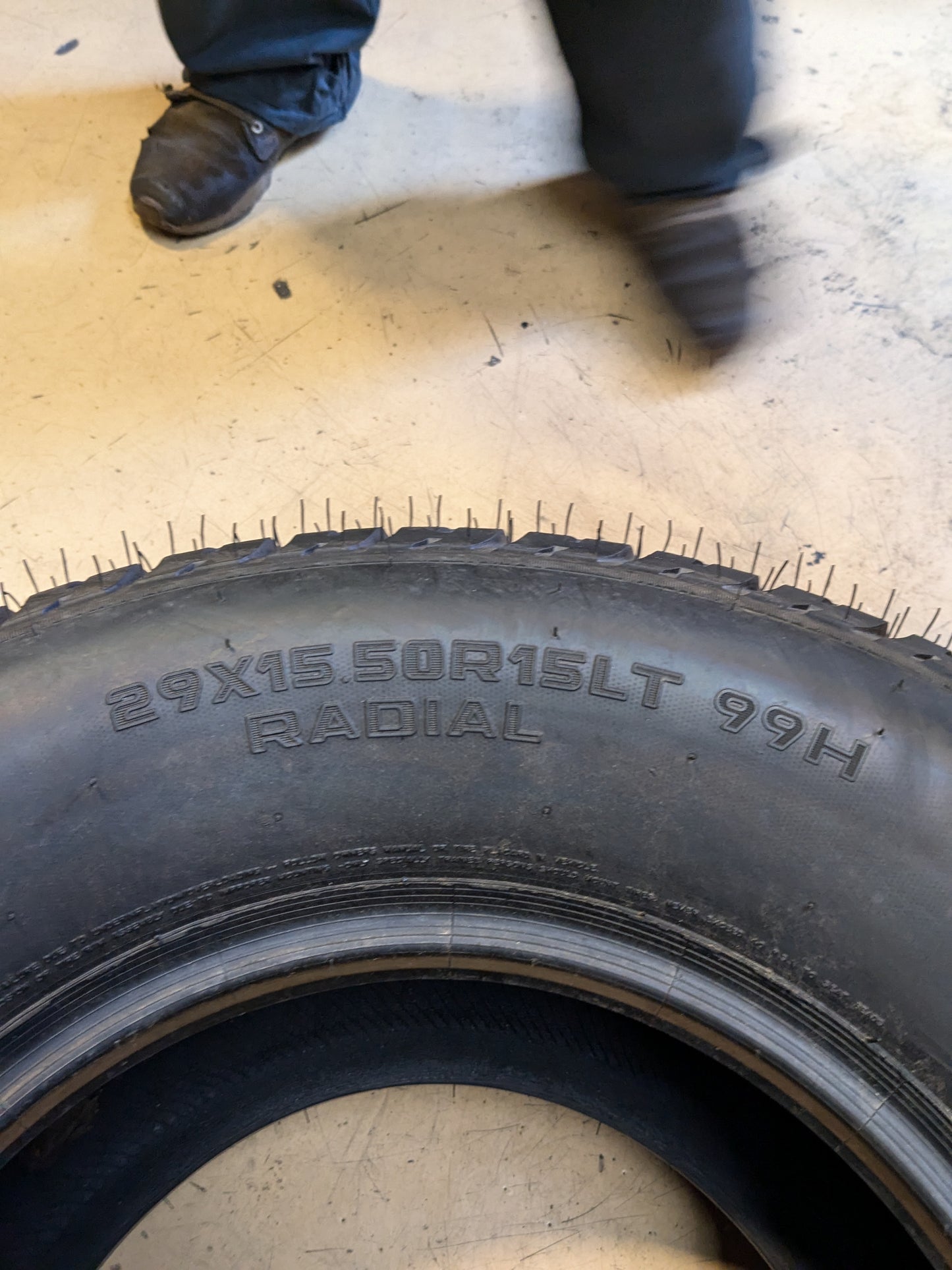 HOOSIER PRO STREET BSW 29 15.5 15 LT 99H STREET RADIAL TIRES 19200