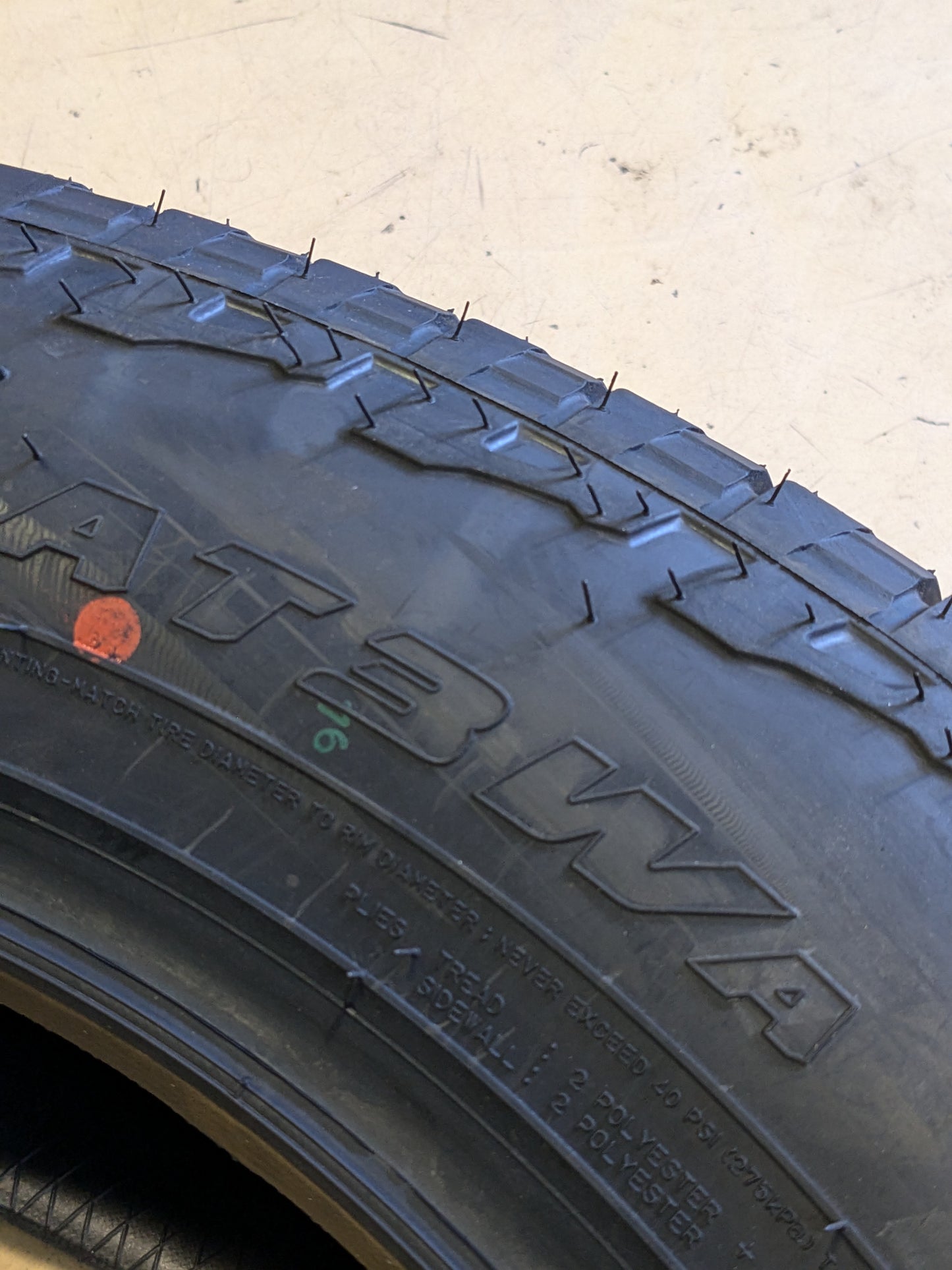 2 FALKEN WILDPEAK A/T AT3WA BSW P 265 60 20 112H ALL TERRAIN TIRE 59000780