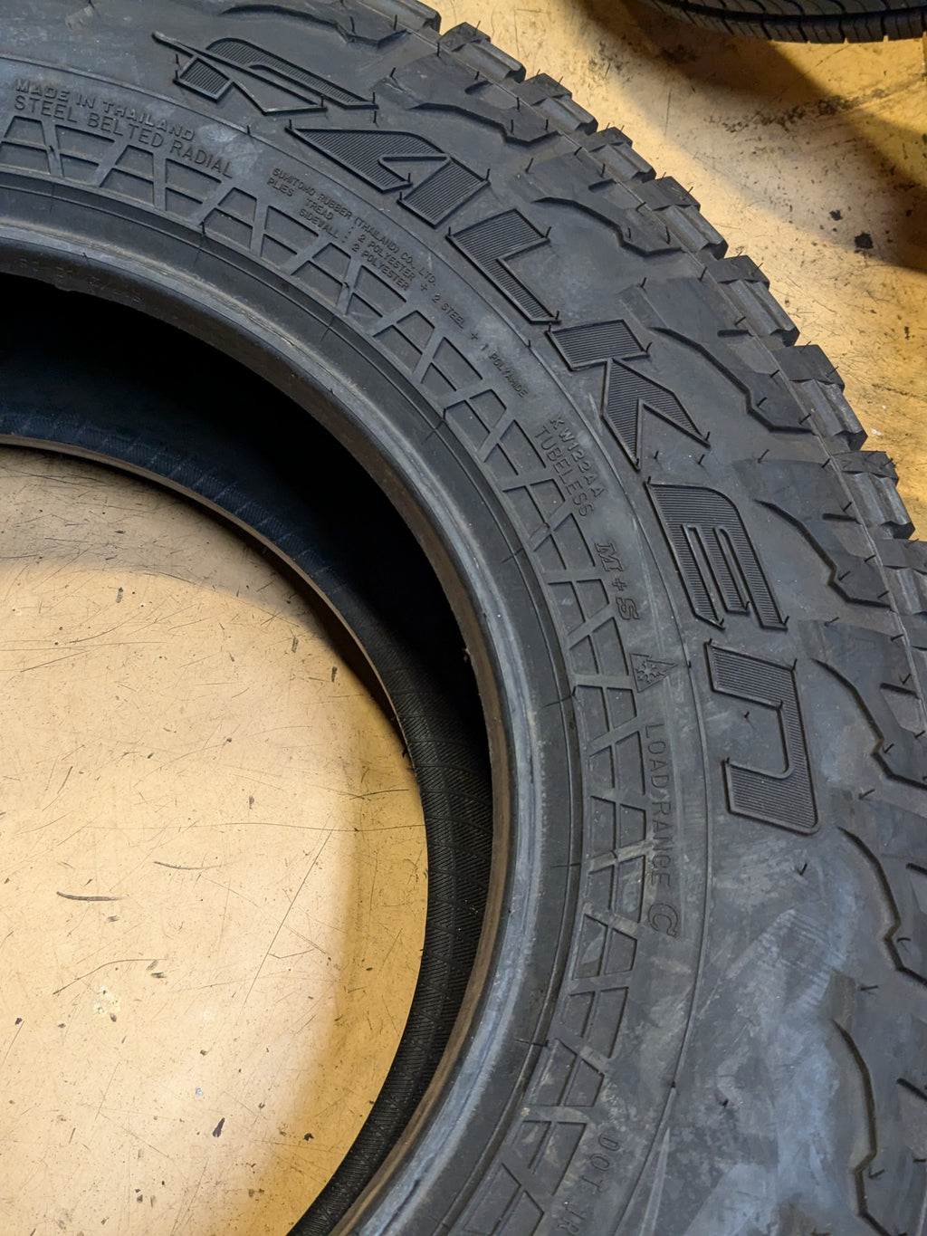 FALKEN WILDPEAK A/T AT3W BSW LT 275 70 17 114/110S LRC 6PLY ALL TERRAIN TIRES 28030907