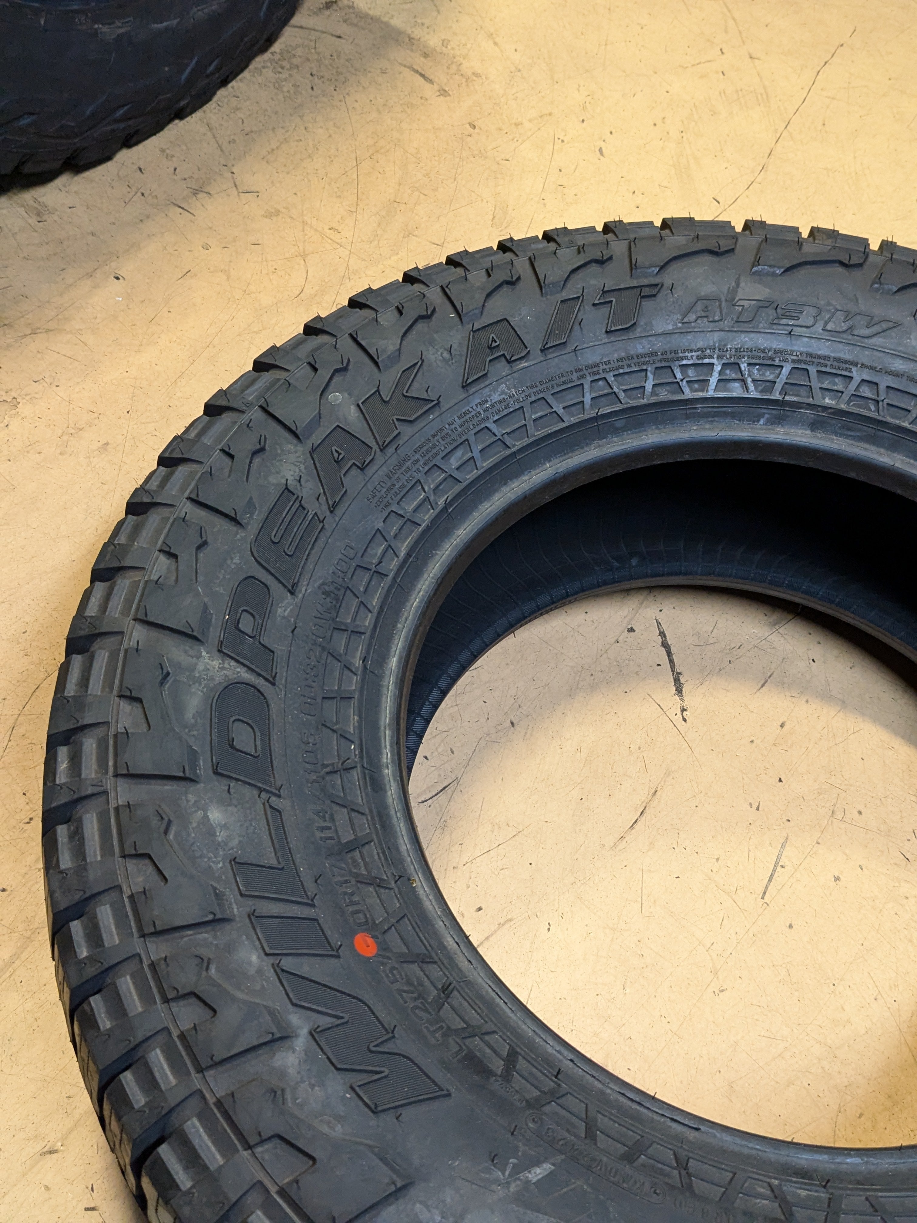 (KSL ONLY) 4 FALKEN WILDPEAK A/T AT3W BSW LT 275 70 17 114/110S LRC 6PLY ALL TERRAIN TIRES 28030907