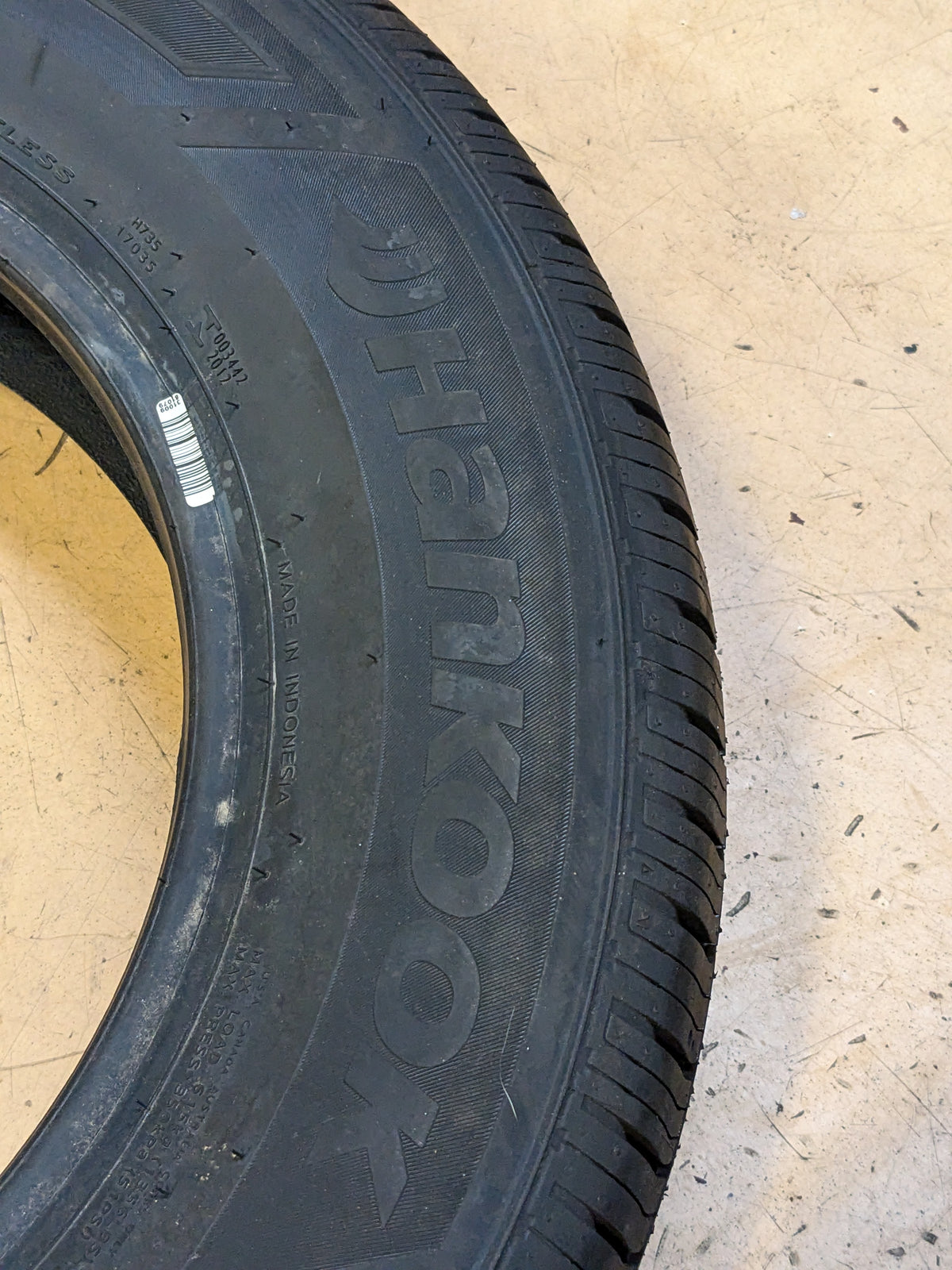 HANKOOK KINERGY ST P 195 70 14 91T SL ALL SEASON TIRE 1021908