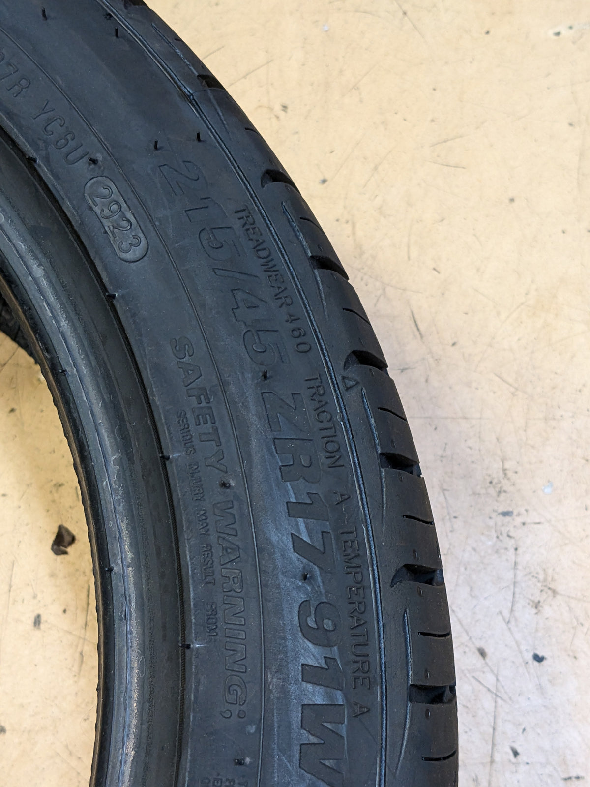 KUMHO ECSTA PS31 P 215 45 17 91W XL UHP SUMMER TIRE 2267893