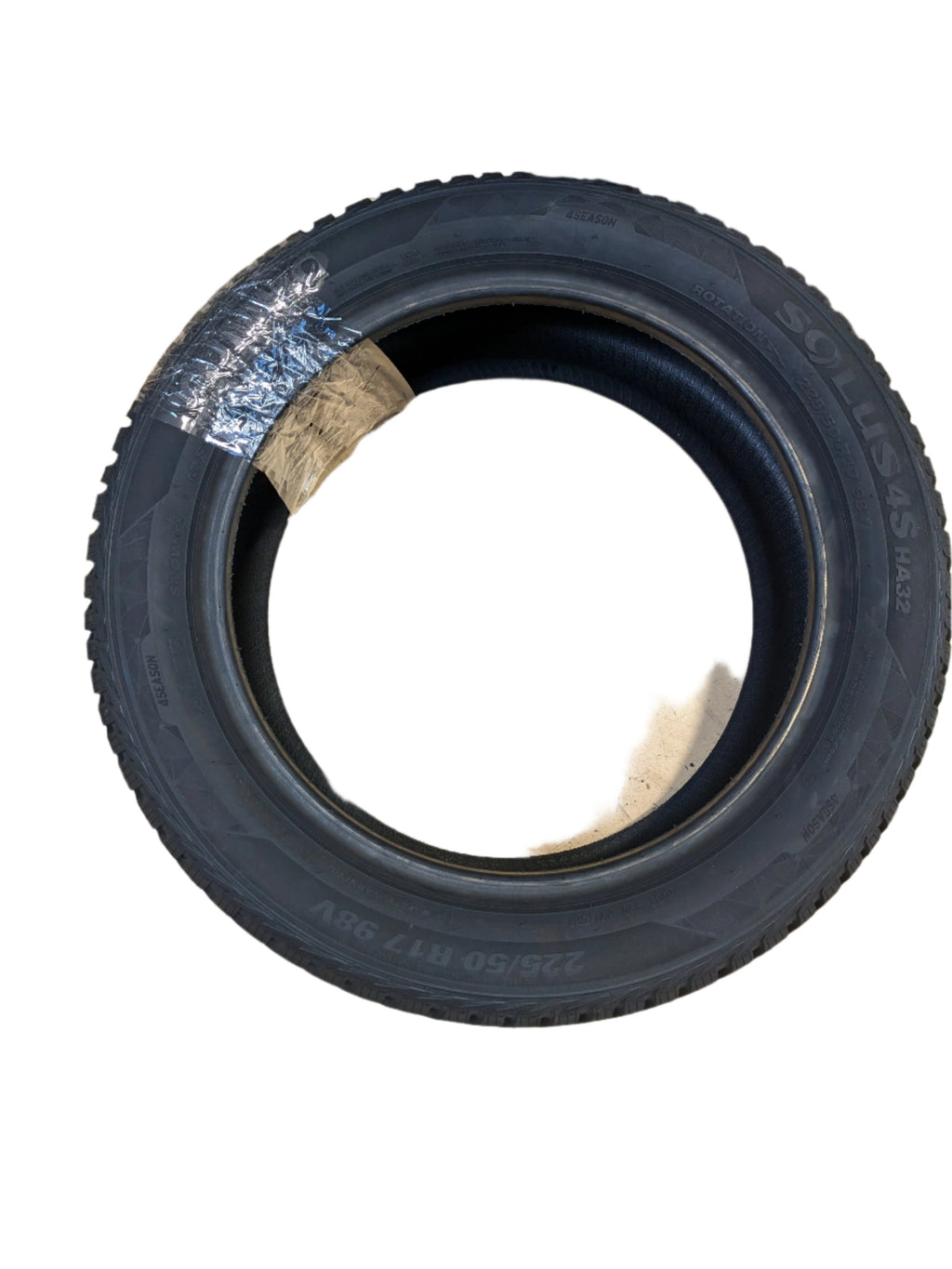 2 KUMHO SOLUS 4S HA32 P 225 50 17 98V XL ALL SEASON TIRES 2301633