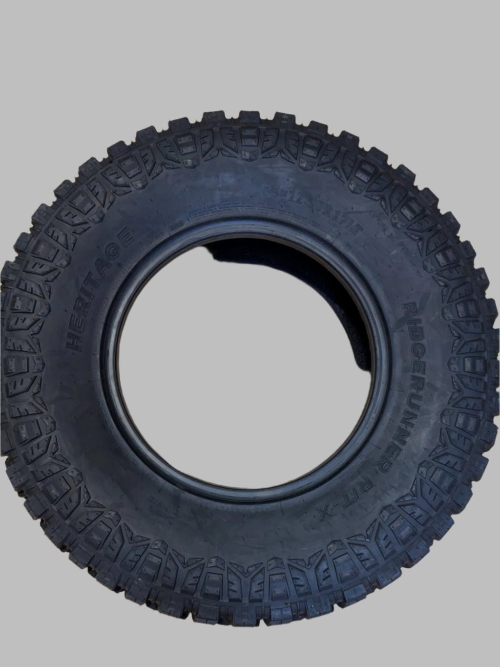 HERITAGE RIDGERUNNER R/T X BSW LT 35 12.50 17 121Q LRF 12 PLY RUGGED TERRAIN THE1029