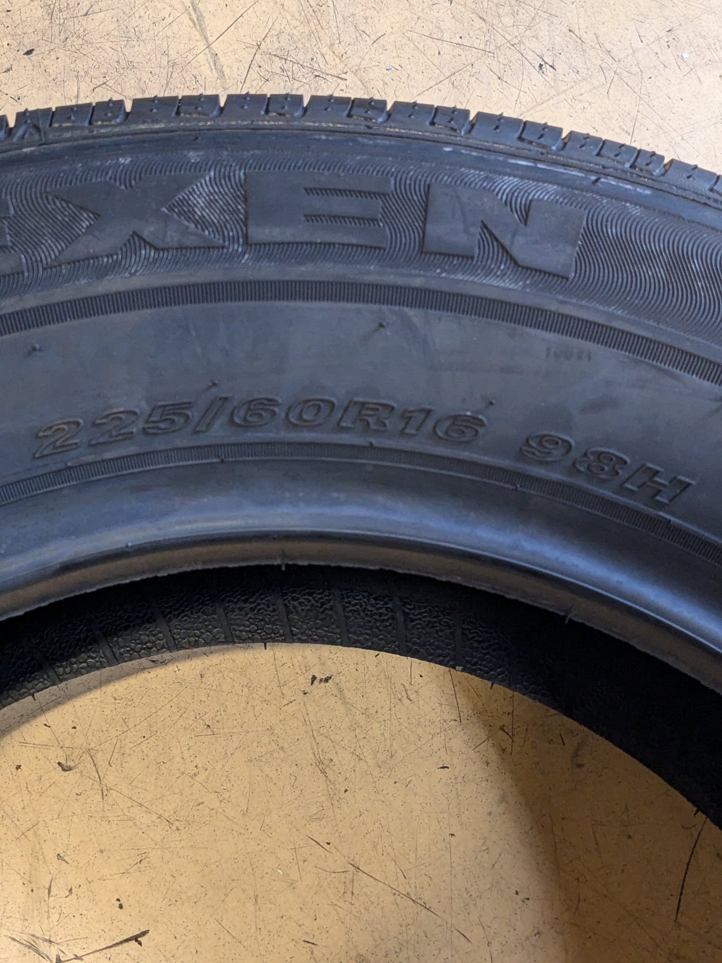 2 NEXEN N5000 BSW P 225 60 16 98H ALL SEASON TIRE 13447NXK