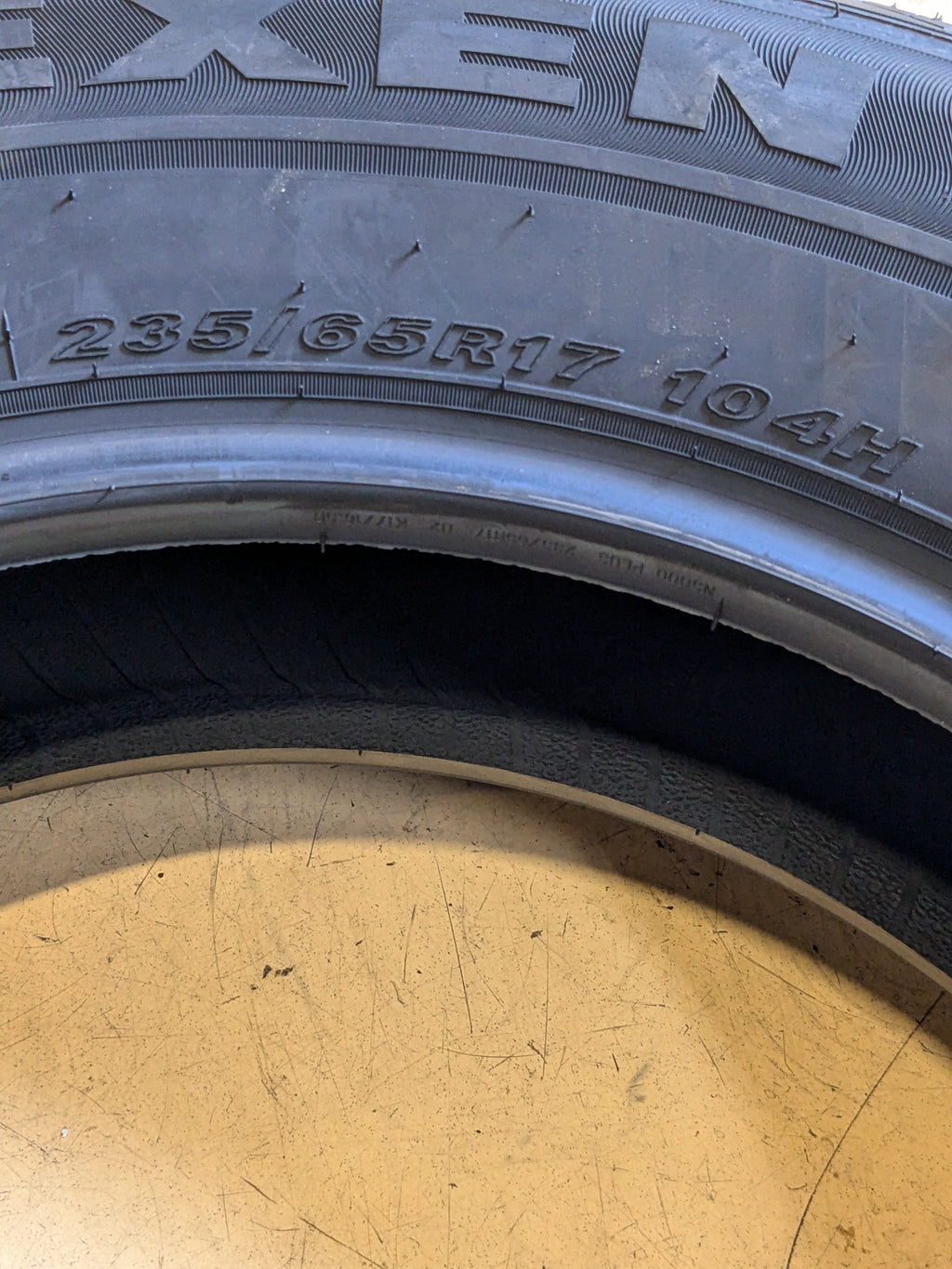 2 NEXEN N5000 PLUS 235 65 17 104H ALL SEASON TIRE 18194NXK