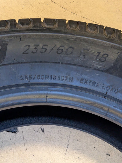 MICHELIN DEFENDER 2 BSW P 235 60 18 107H XL ALL SEASON TIRE 87332