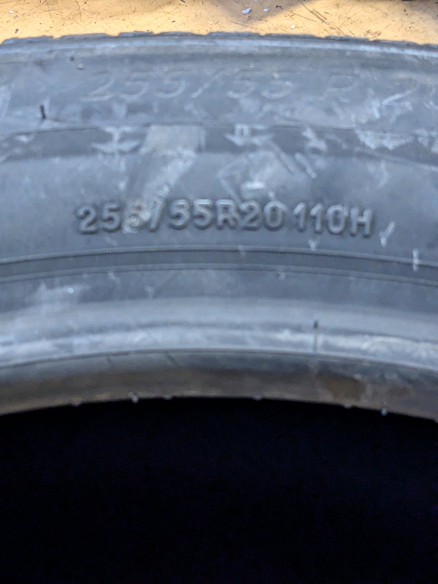 4 MICHELIN DEFENDER 2 BSW P 255 55 20 110H XL ALL SEASON TIRE 37788