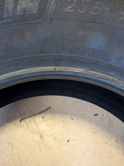 NEW MICHELIN DEFENDER LTX M/S ALL SEASON TIRE BSW 255 70 17 112T 01832