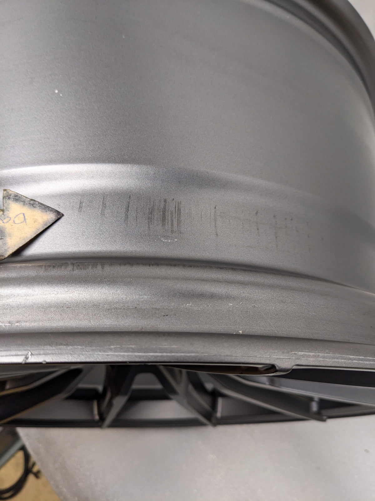 1 TEKNIFORM WHEEL 19X9.5 ET35 5X120 BP SILVER 0278 USED