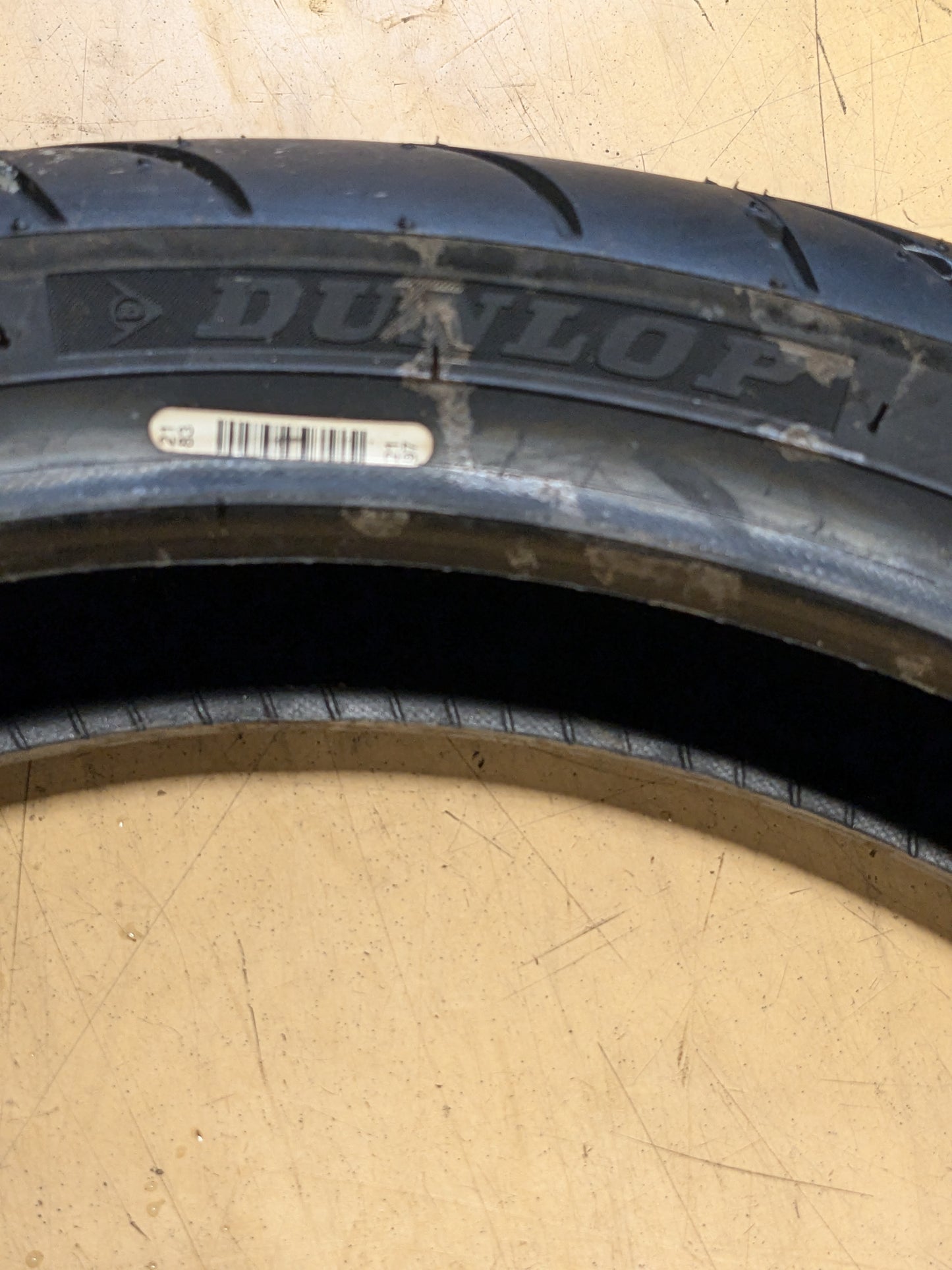 DUNLOP SPORTMAX ROADSMART III 120 70 17 58W FRONT MOTORCYCLE TIRE 45227051