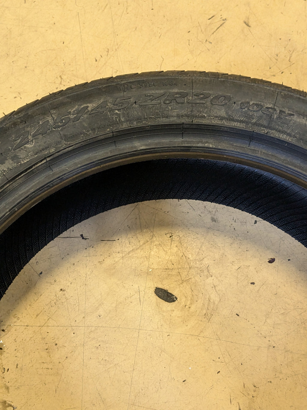 2 PIRELLI P ZERO BSW P 245 45 20 103Y XL UHP TIRE 1791700
