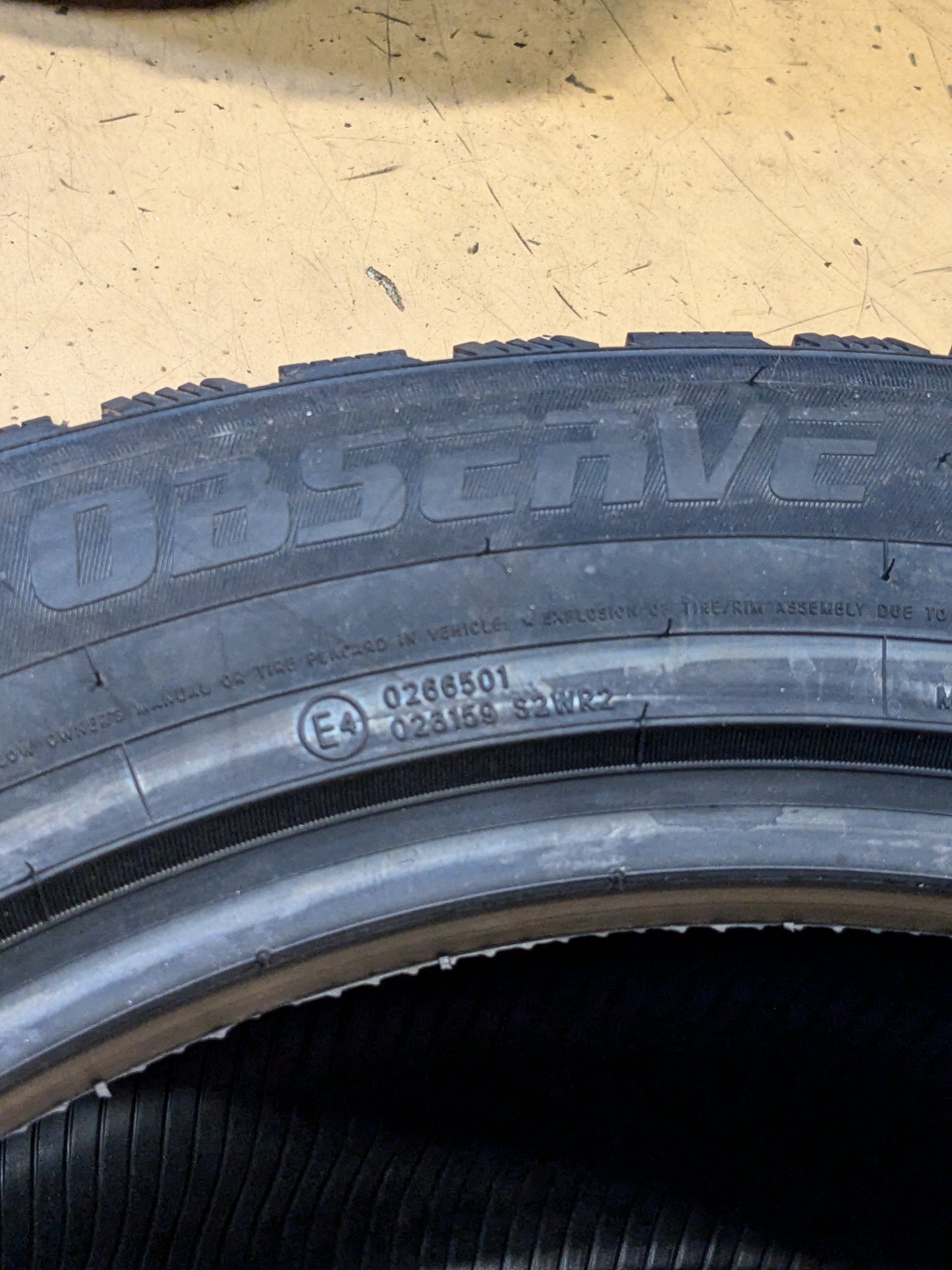 TOYO OBSERVE G3-ICE 275 55 20 117T WINTER TIRE STUDDABLE 110170
