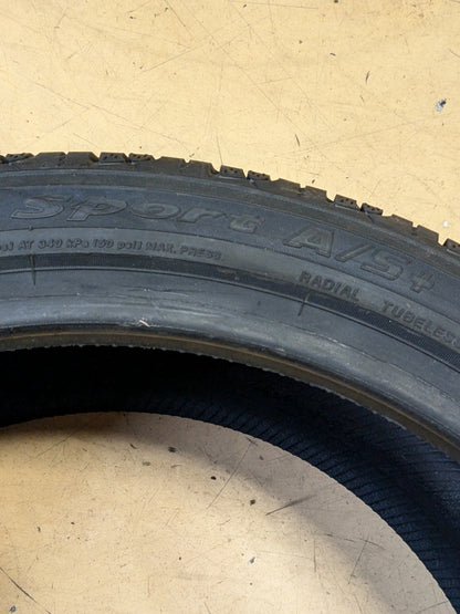 2 YOKOHAMA ADVAN SPORT A/S+ 265 35 19 98Y ALL SEASON TIRE 110140657