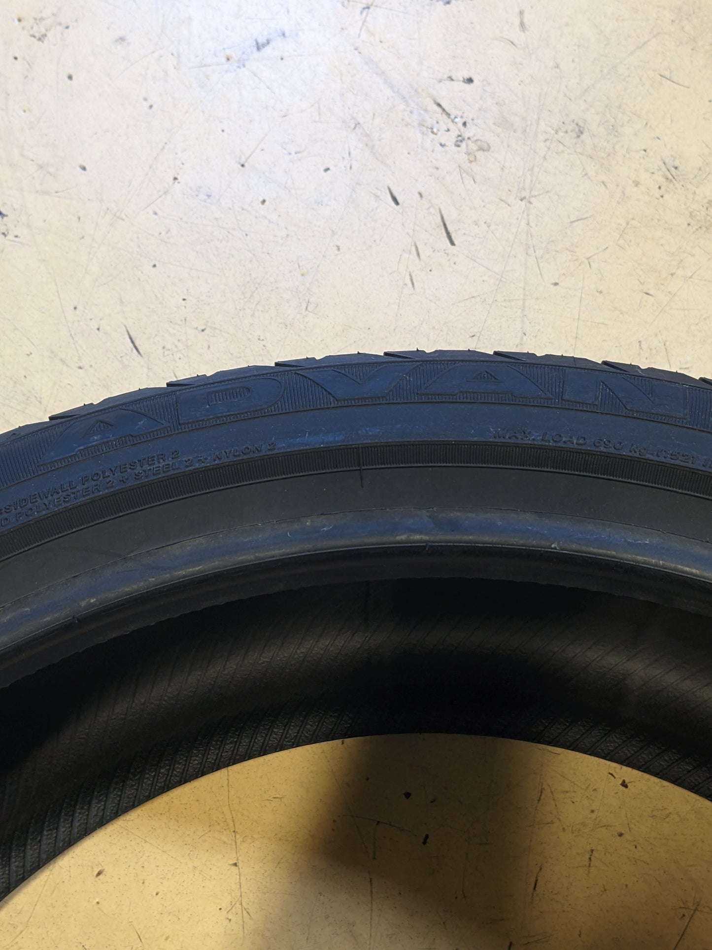 YOKOHAMA ADVAN SPORT A/S+ 245 35 20 95Y ALL SEASON TIRE 110140662