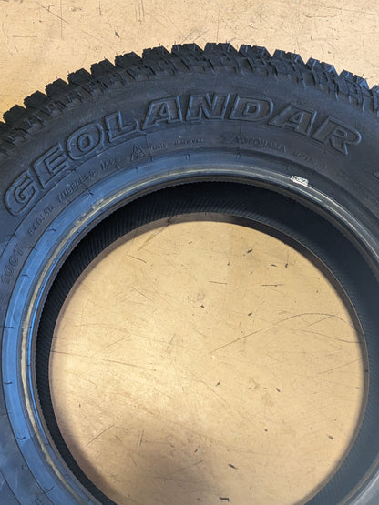 YOKOHAMA GEOLANDAR A/T RWL G015 225 70 15 100T ALL SEASON TIRE 110101571