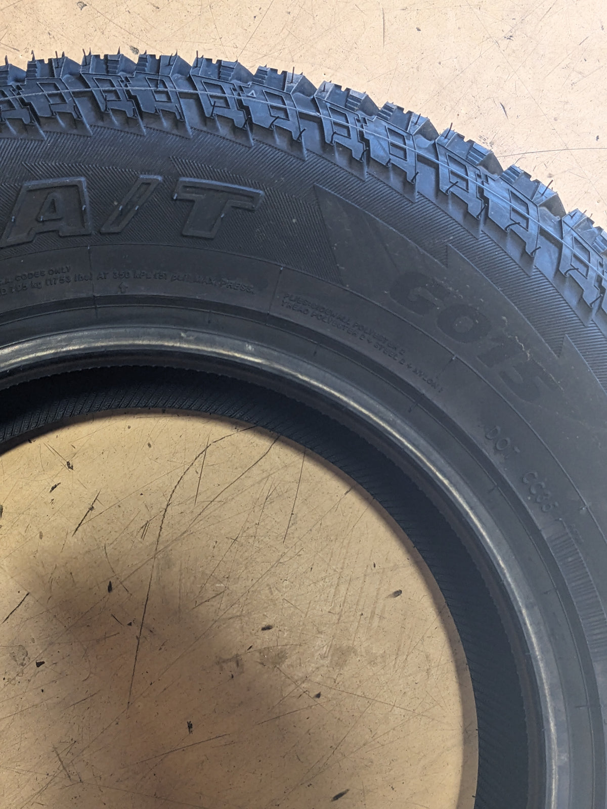 YOKOHAMA GEOLANDAR A/T RWL G015 225 70 15 100T ALL SEASON TIRE 110101571