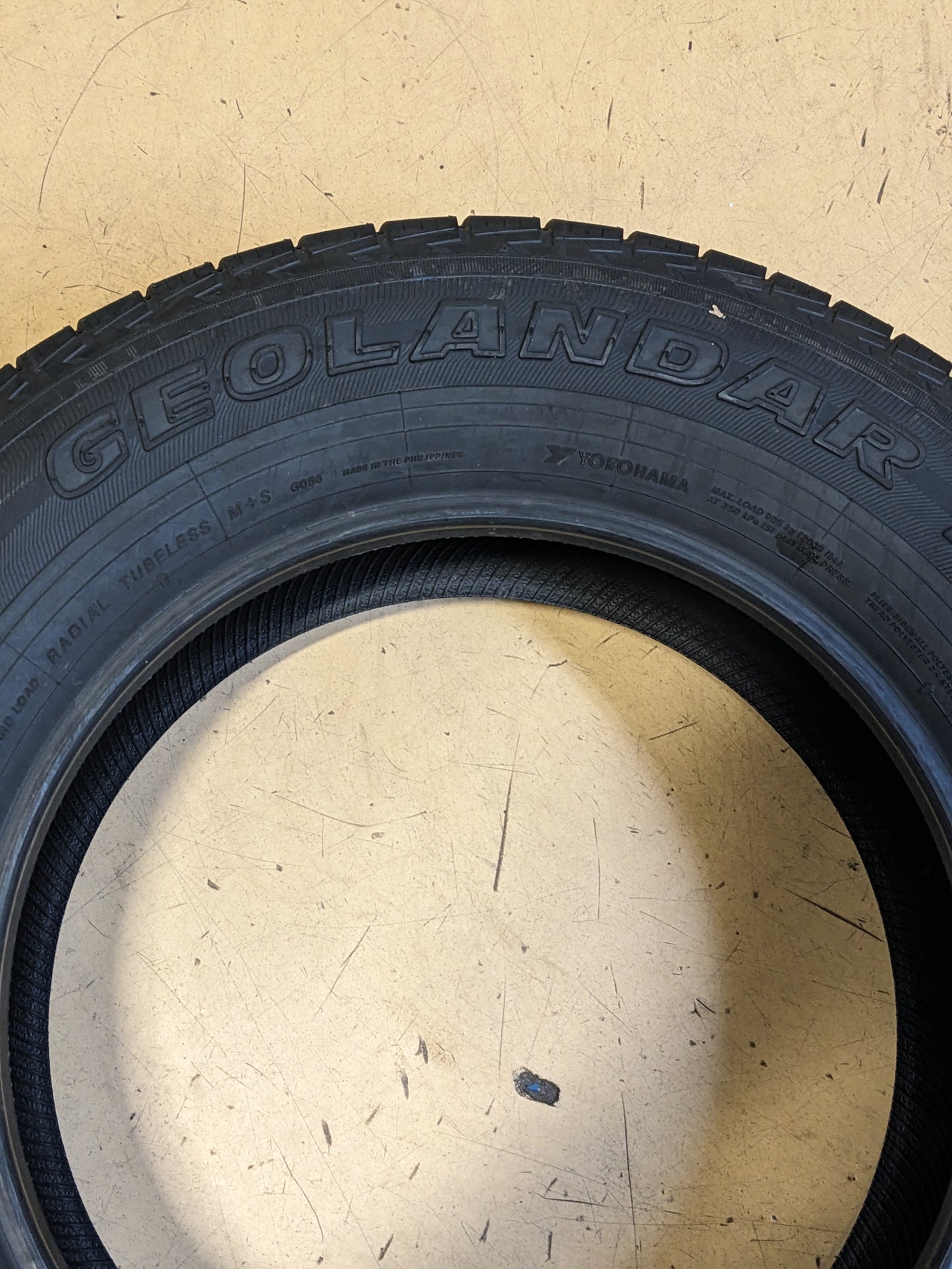 YOKOHAMA GEOLANDAR H/T G056 245 65 17 105T ALL SEASON TIRE 110105607
