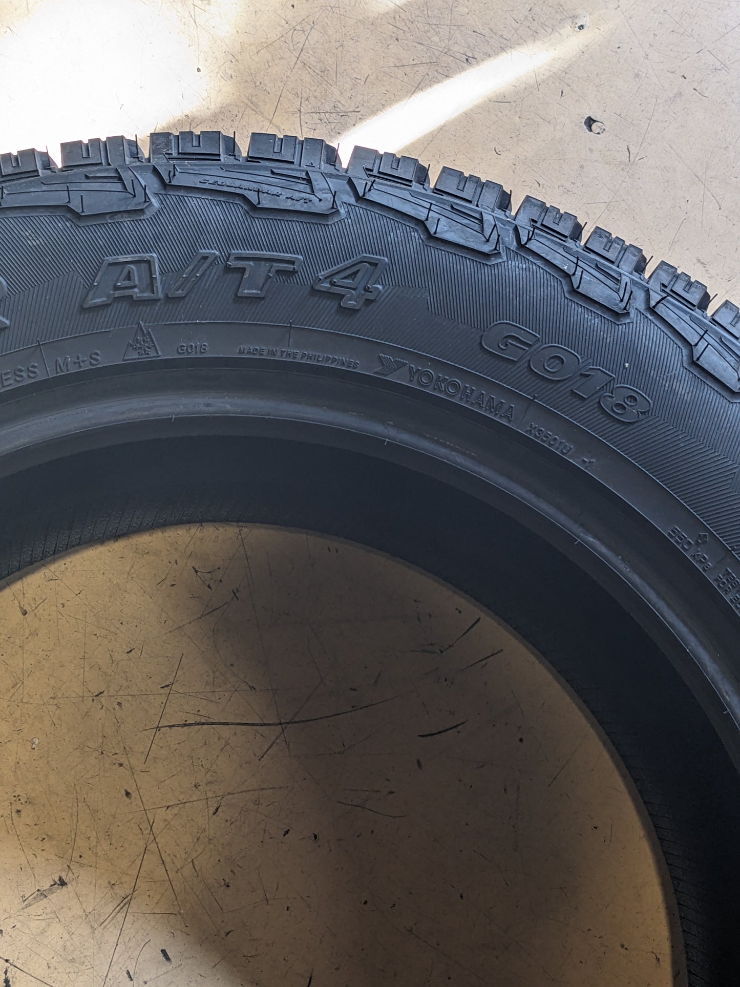 YOKOHAMA GEOLANDAR A/T4 265 60 20 118S 110101851 ALL SEASON