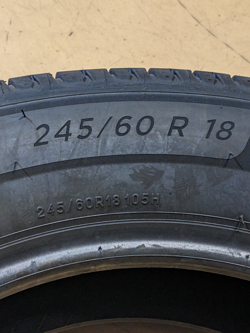 4 MICHELIN DEFENDER 2 BSW P 245 60 18 105H ALL SEASON TIRE 5819