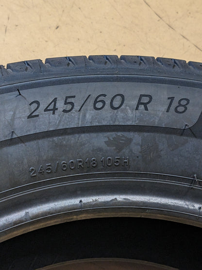 4 MICHELIN DEFENDER 2 BSW P 245 60 18 105H ALL SEASON TIRE 5819