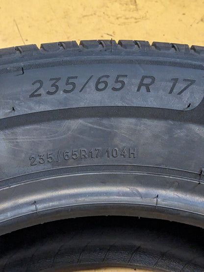 4 MICHELIN DEFENDER 2 235 65 17 104H ALL SEASON TIRE 08758