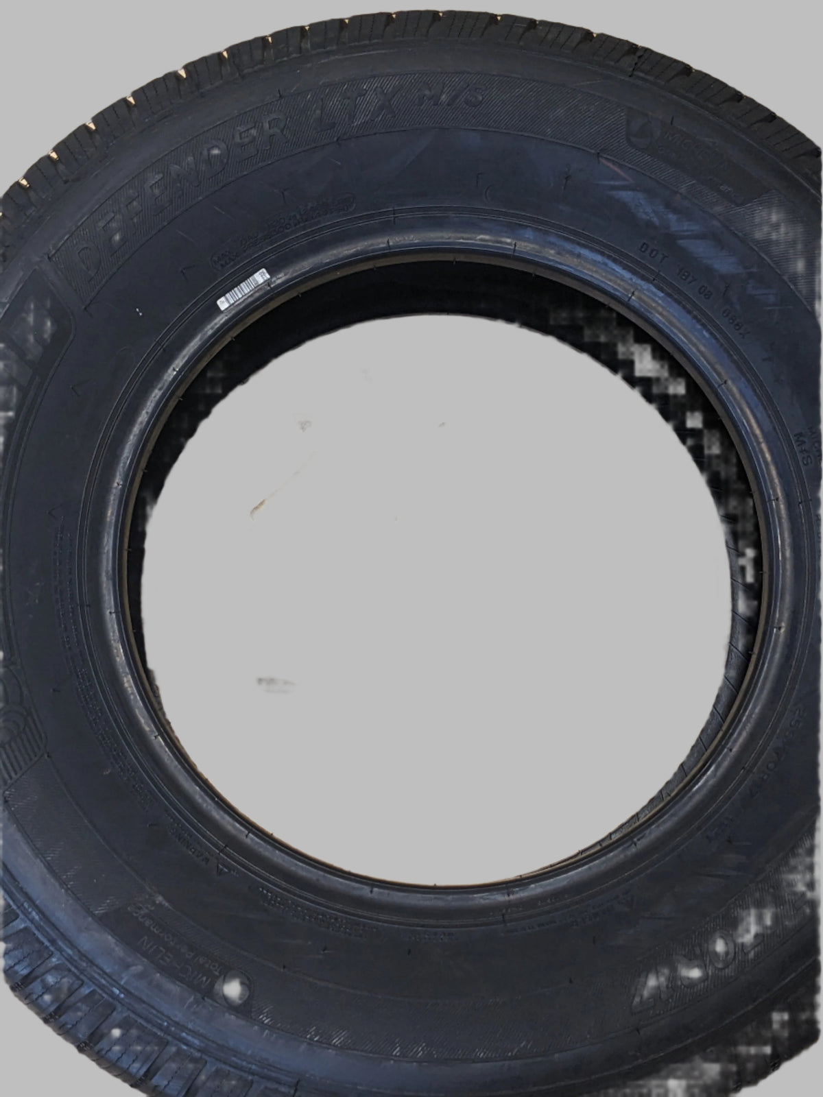 MICHELIN DEFENDER LTX M/S 255 70 17 112T ALL SEASON TIRE 1832