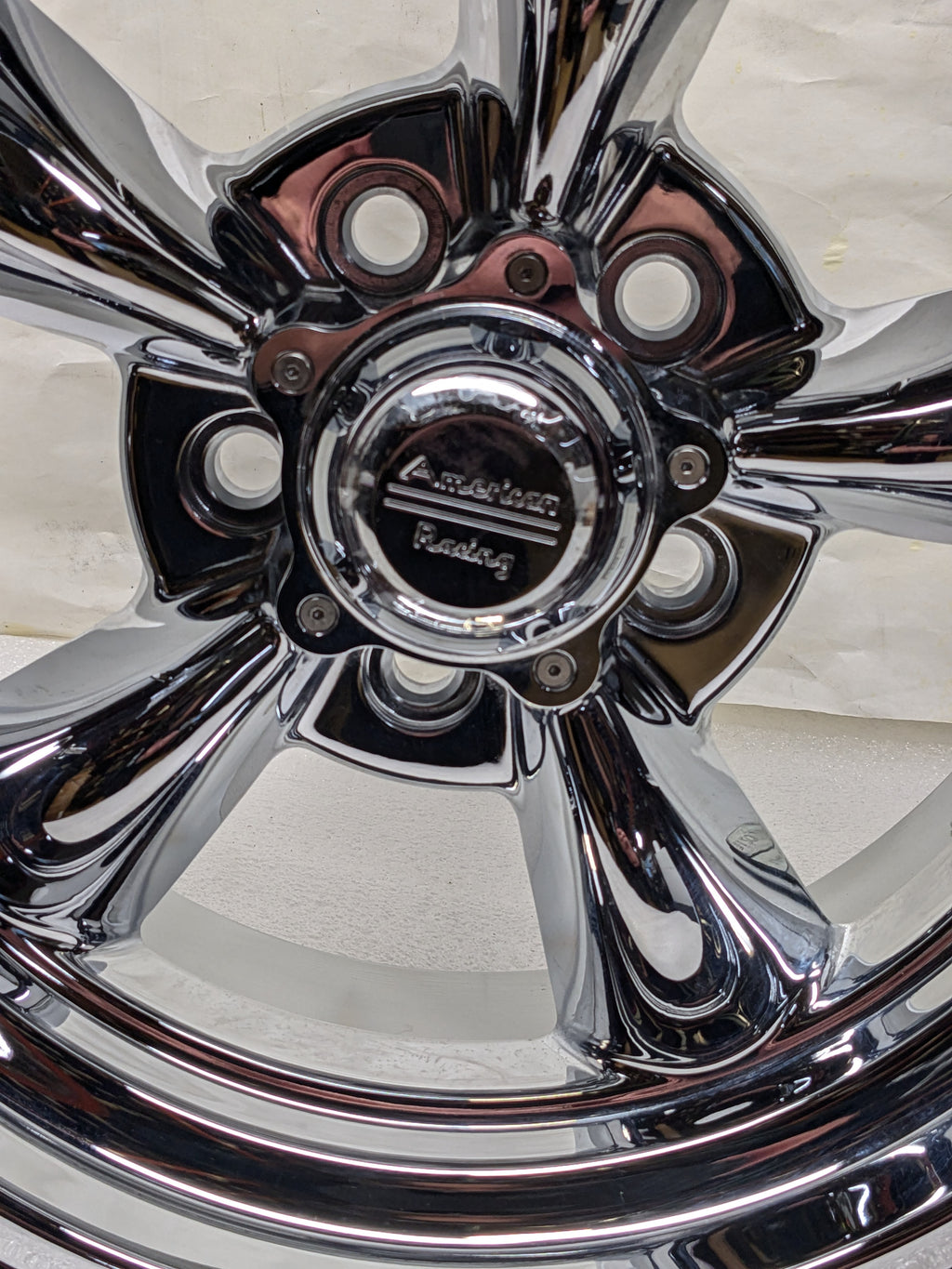 AMERICAN RACING TORQ THRUST D 15X7 5X114.3 OFFSET -6MM CHROME WHEEL RIM VN6055761 NEW WR