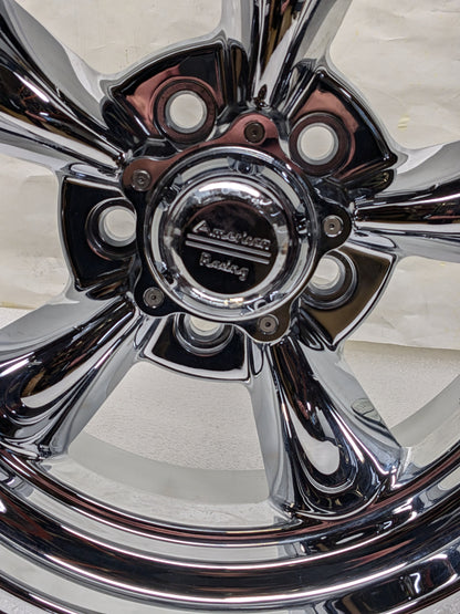 AMERICAN RACING TORQ THRUST D 15X7 5X114.3 OFFSET -6MM CHROME WHEEL RIM VN6055761 NEW WR