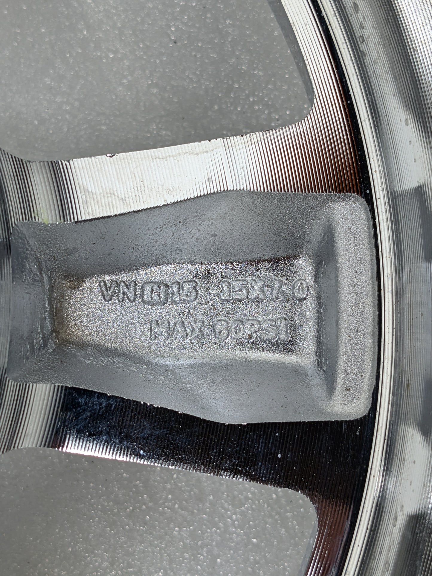 AMERICAN RACING TORQ THRUST D 15X7 5X114.3 OFFSET -6MM CHROME WHEEL RIM VN6055761 NEW WR