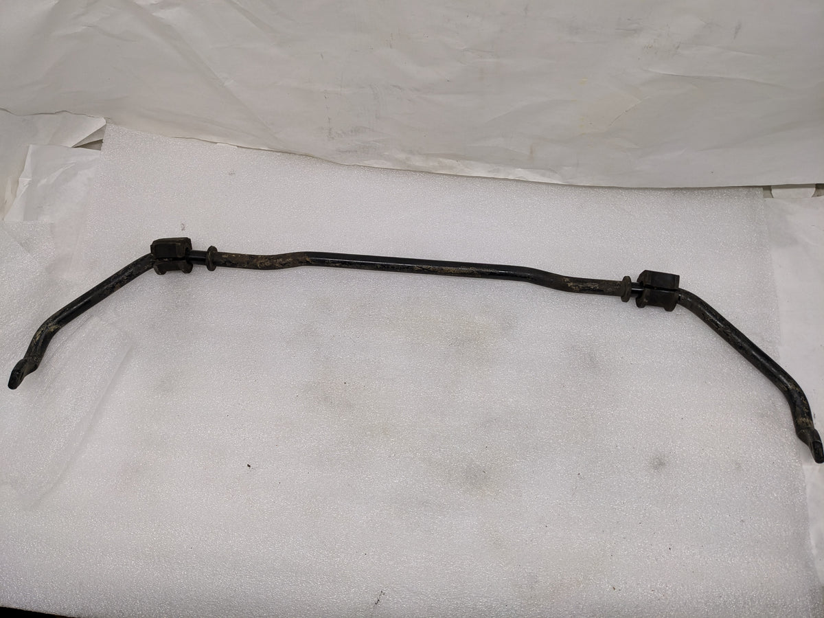 USED PORSCHE STABILIZER BAR 965-343-707-33 WITH BUSHINGS 964-343-792-20